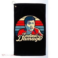 Emotional Damage Meme Funny Asian Guy Retro Hope Sunset Golf Towel thumb 0