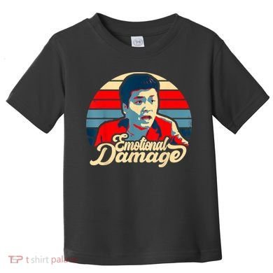 Emotional Damage Meme Funny Asian Guy Retro Hope Sunset Toddler T-Shirt