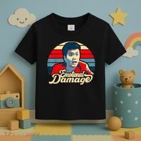 Emotional Damage Meme Funny Asian Guy Retro Hope Sunset Toddler T-Shirt thumb 3