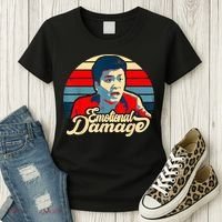 Emotional Damage Meme Funny Asian Guy Retro Hope Sunset Women's T-Shirt thumb 3