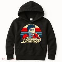 Emotional Damage Meme Funny Asian Guy Retro Hope Sunset Kids Hoodie thumb 0