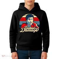 Emotional Damage Meme Funny Asian Guy Retro Hope Sunset Kids Hoodie thumb 4