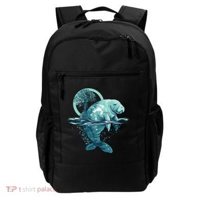Earth Day Manatee Earth Day Manatee Artwork Backpack