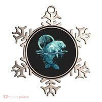 Earth Day Manatee Earth Day Manatee Artwork Ornament thumb 0