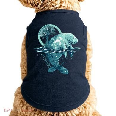 Earth Day Manatee Earth Day Manatee Artwork Doggie Tank