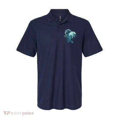 Earth Day Manatee Earth Day Manatee Artwork Polo