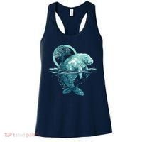 Earth Day Manatee Earth Day Manatee Artwork Women's Tank Top thumb 0