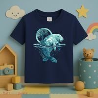 Earth Day Manatee Earth Day Manatee Artwork Toddler T-Shirt thumb 3