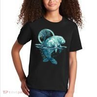 Earth Day Manatee Earth Day Manatee Artwork Kids T-Shirt thumb 2