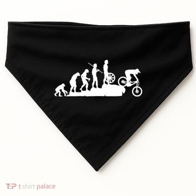 Evolution Downhill Mountain Bike Biking USA-Made Doggie Bandana