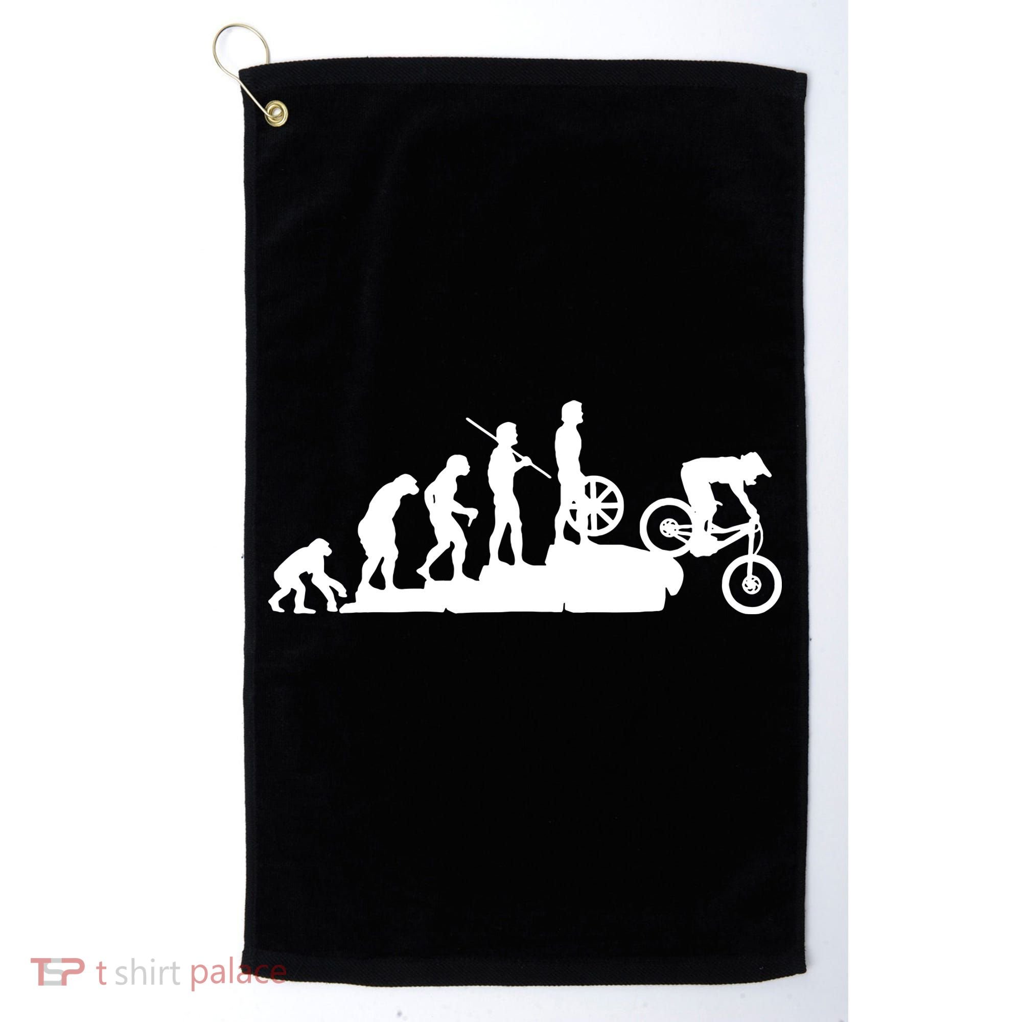 Evolution Downhill Mountain Bike Biking Golf Towel