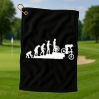 Evolution Downhill Mountain Bike Biking Golf Towel thumb 1