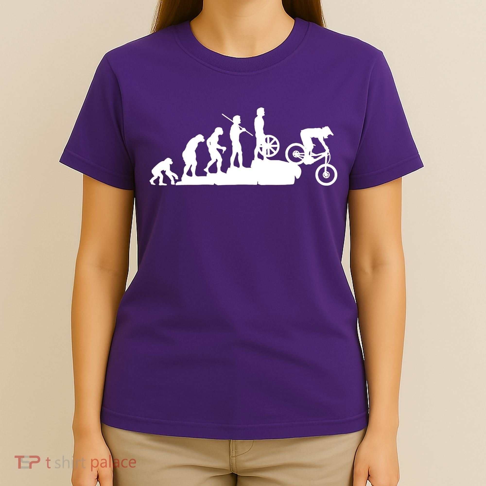 Evolution Downhill Mountain Bike Biking T-Shirt