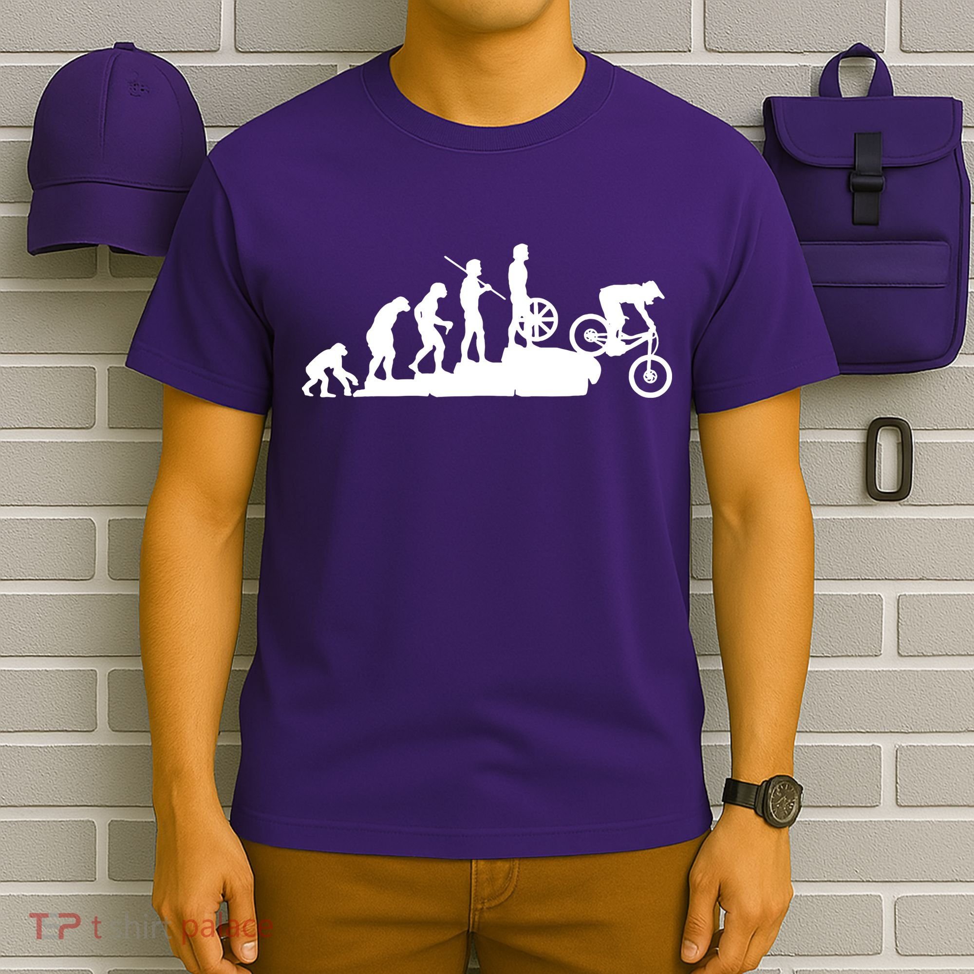 Evolution Downhill Mountain Bike Biking T-Shirt