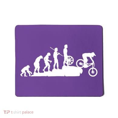 Evolution Downhill Mountain Bike Biking Mousepad