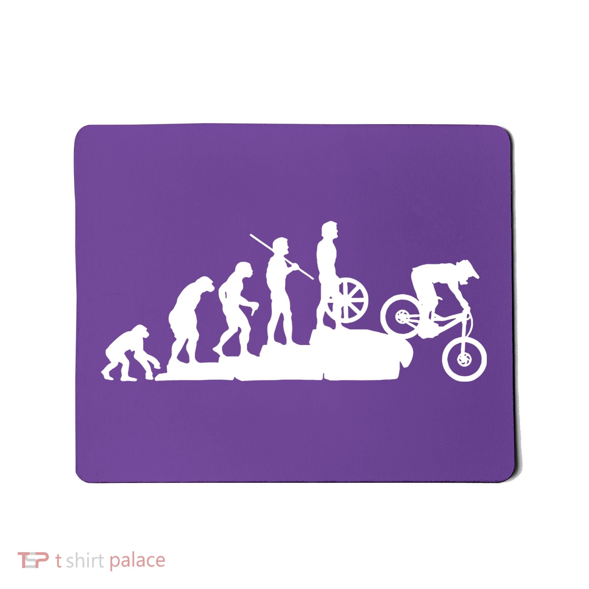 Evolution Downhill Mountain Bike Biking Mousepad