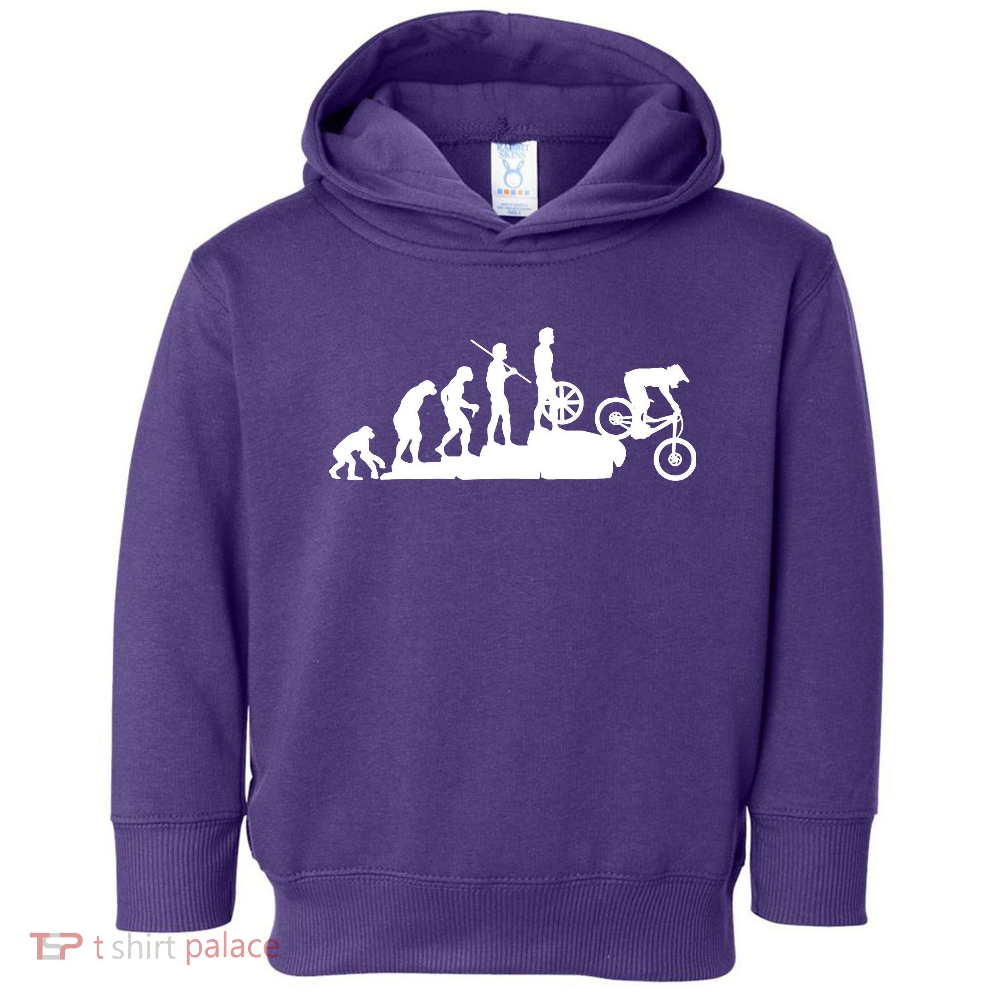 Evolution Downhill Mountain Bike Biking Toddler Hoodie