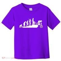 Evolution Downhill Mountain Bike Biking Toddler T-Shirt thumb 0