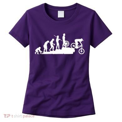 Evolution Downhill Mountain Bike Biking Women's T-Shirt