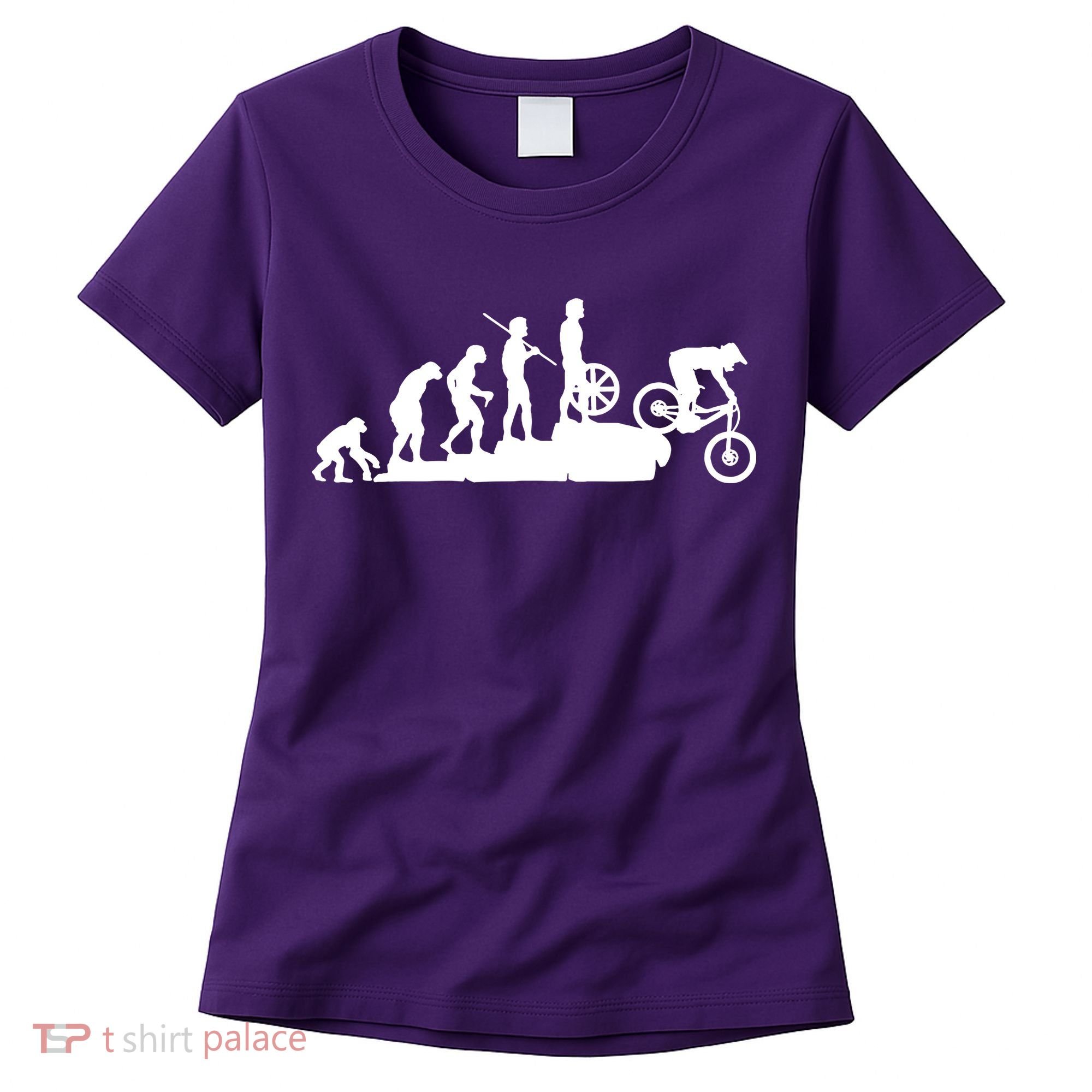 Evolution Downhill Mountain Bike Biking Women's T-Shirt