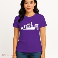 Evolution Downhill Mountain Bike Biking Women's T-Shirt thumb 4