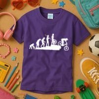 Evolution Downhill Mountain Bike Biking Kids T-Shirt thumb 3