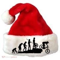 Evolution Downhill Mountain Bike Biking Santa Hat thumb 0