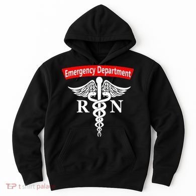 Emergency Department Nursing ER Registered Nurse RN Caduceus Hoodie