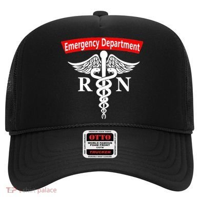 Emergency Department Nursing ER Registered Nurse RN Caduceus Hat
