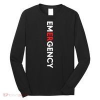 Emergency Department Nurse ER Nurse Long Sleeve Shirt thumb 0