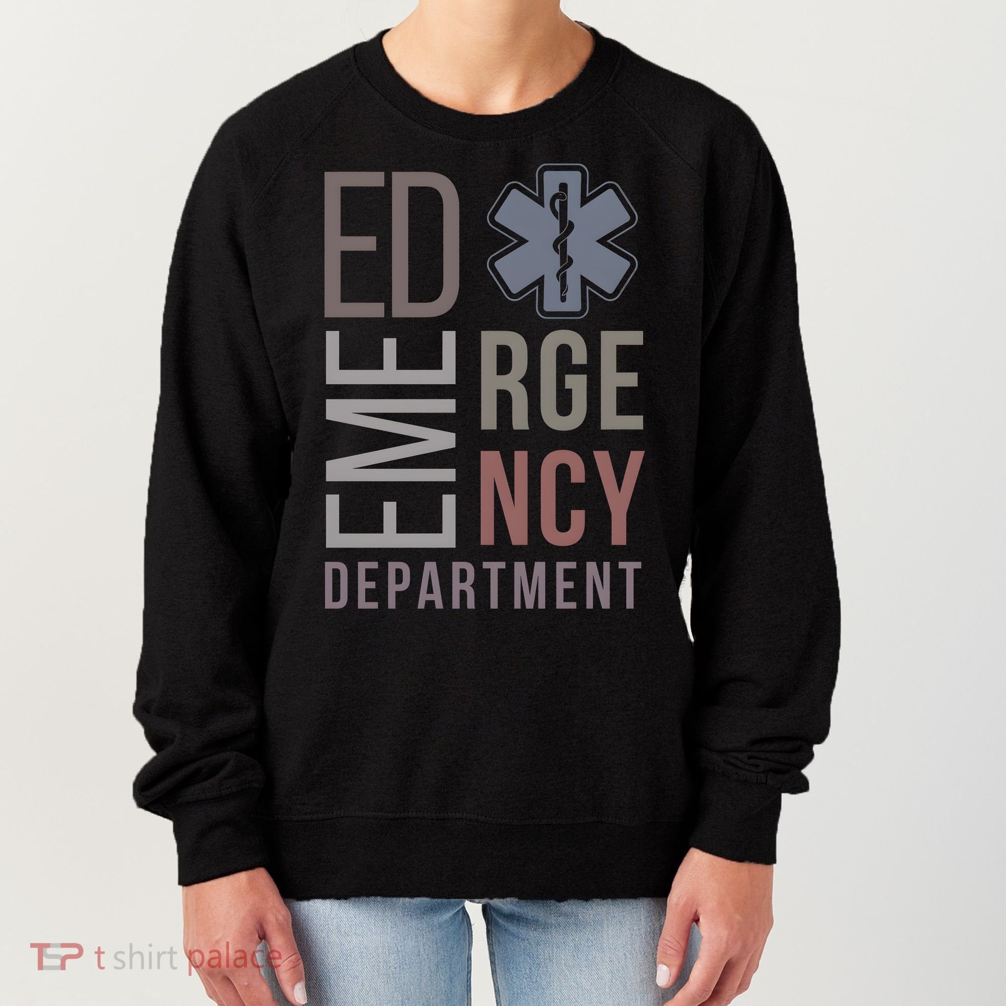 Emergency Department Nurse Nursing Health Care Women's Sweatshirt