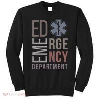 Emergency Department Nurse Nursing Health Care Sweatshirt thumb 0