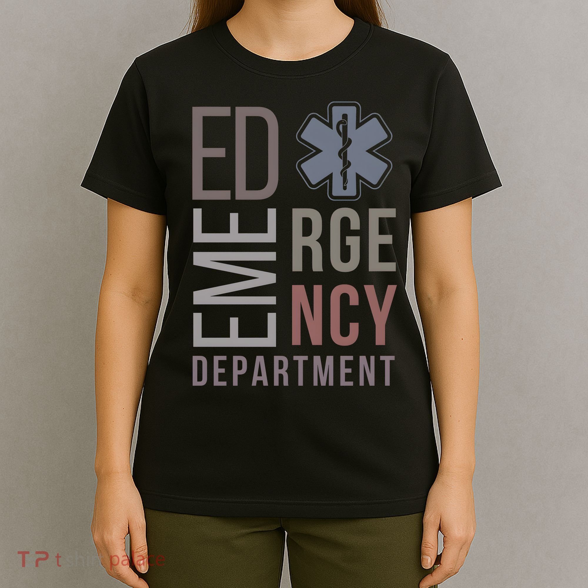 Emergency Department Nurse Nursing Health Care T-Shirt