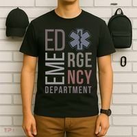 Emergency Department Nurse Nursing Health Care T-Shirt thumb 6