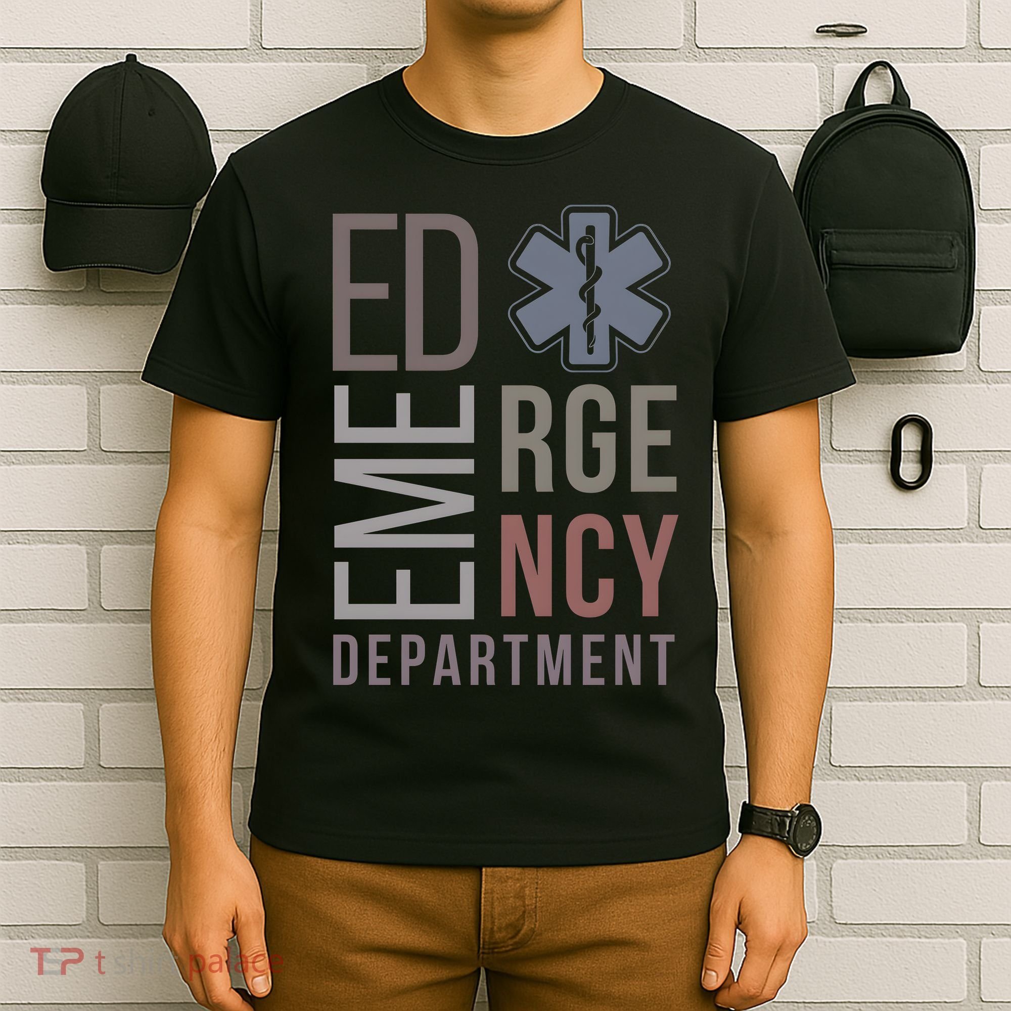 Emergency Department Nurse Nursing Health Care T-Shirt