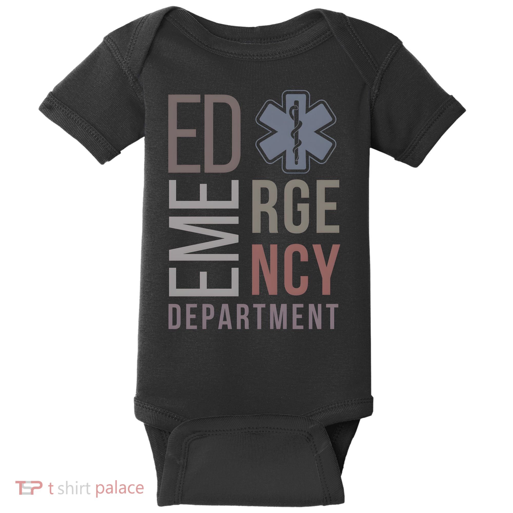 Emergency Department Nurse Nursing Health Care Baby Bodysuit