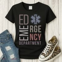 Emergency Department Nurse Nursing Health Care Women's T-Shirt thumb 3
