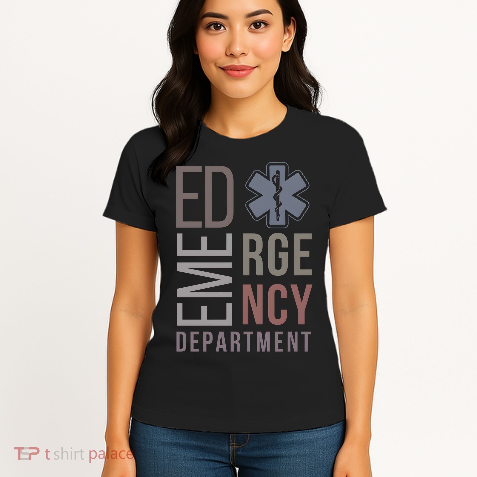 Emergency Department Nurse Nursing Health Care Women's T-Shirt