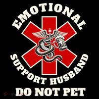 Emotional Do Not Pet Emotional Support Husband Coffee Mug thumb 5