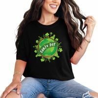 Earth Day Nature Globe Comfort Colors T-Shirt thumb 0
