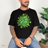 Earth Day Nature Globe Comfort Colors T-Shirt thumb 3
