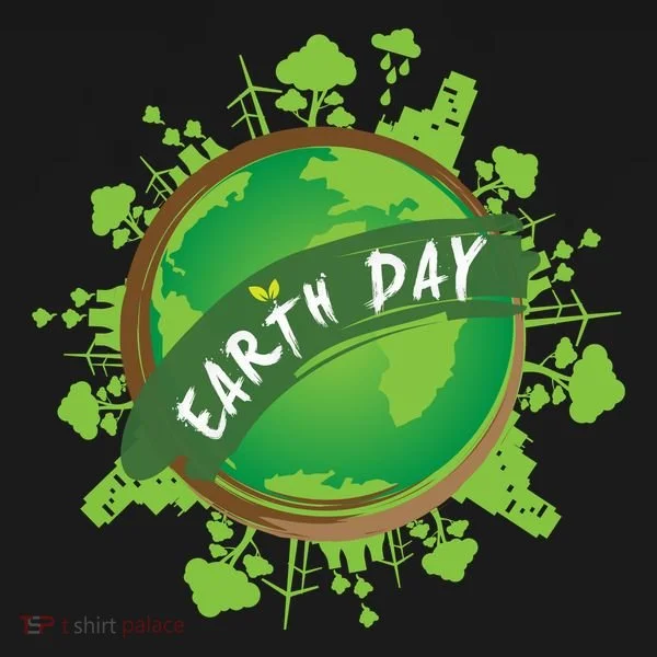 Earth Day Nature Globe Bucket Hat