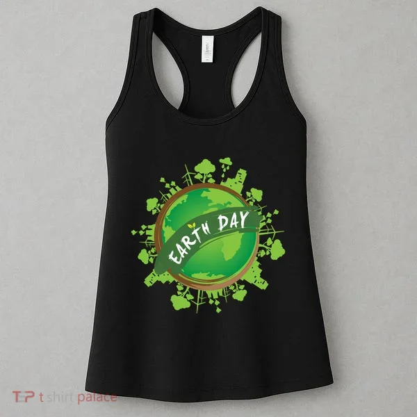 Earth Day Nature Globe Women's Tank Top
