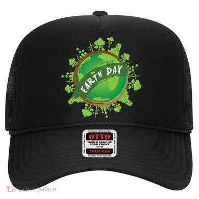 Earth Day Nature Globe Hat