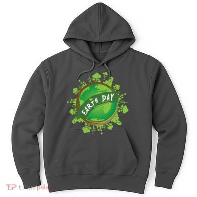 Earth Day Nature Globe Hoodie