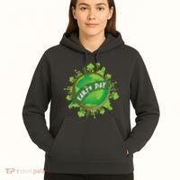Earth Day Nature Globe Hoodie thumb 5