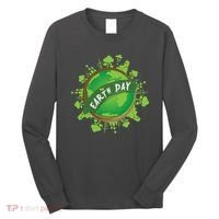 Earth Day Nature Globe Long Sleeve Shirt thumb 0