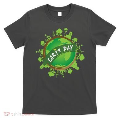 Earth Day Nature Globe T-Shirt