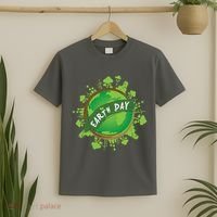 Earth Day Nature Globe T-Shirt thumb 2