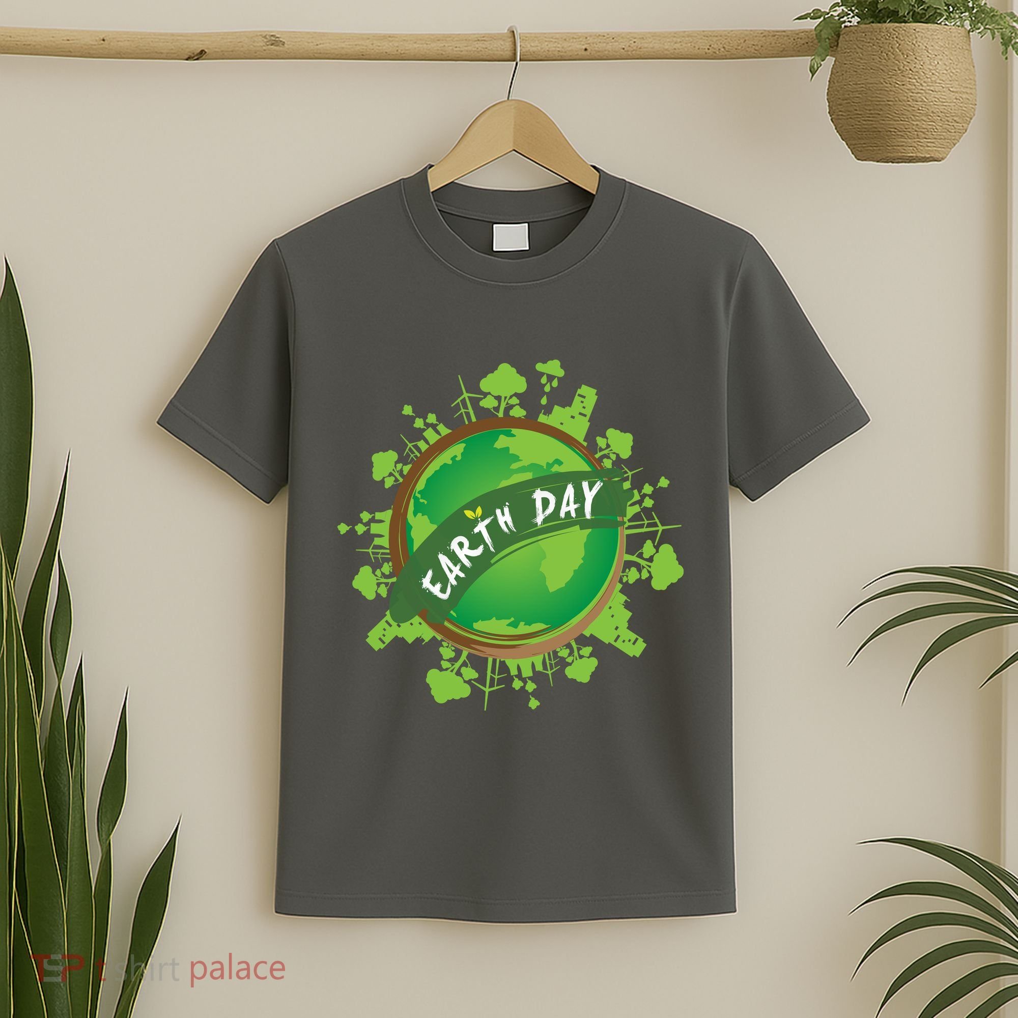 Earth Day Nature Globe T-Shirt
